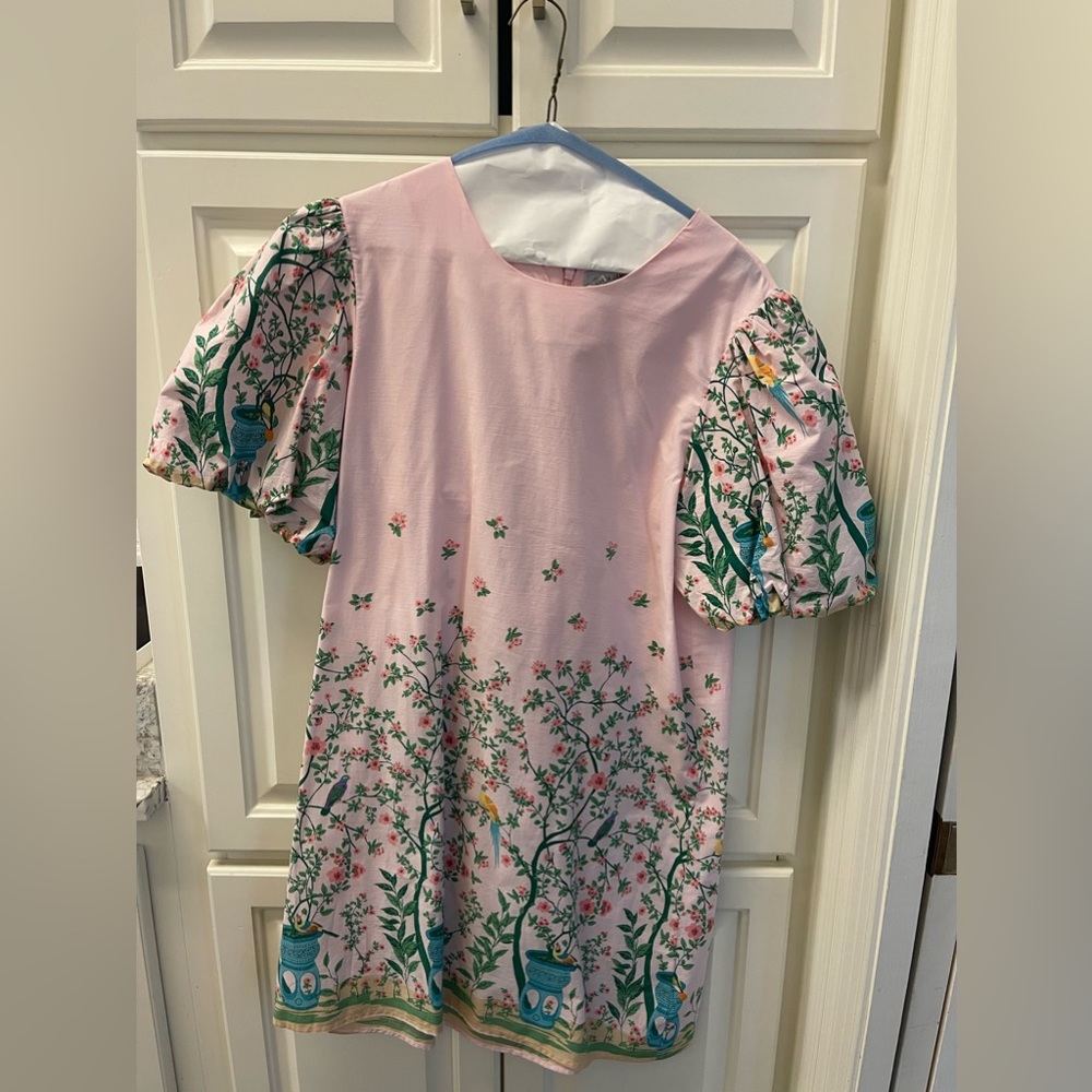 Olivia James Spring Dress with Puff Sleeves